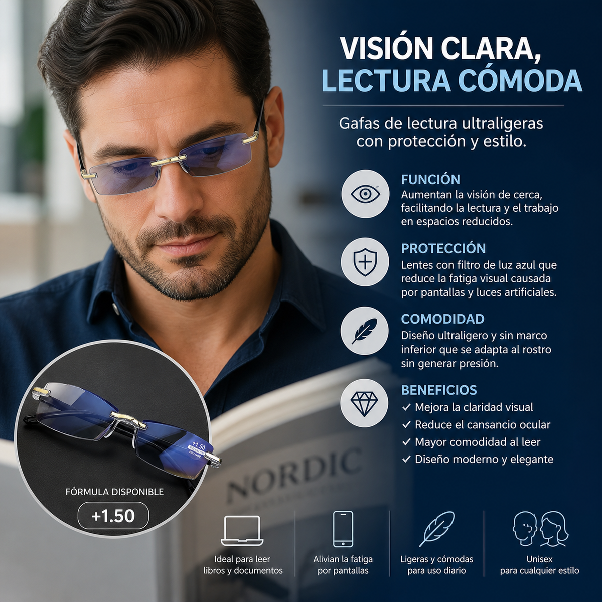 Lentes 🤓 TR90 👓 👀